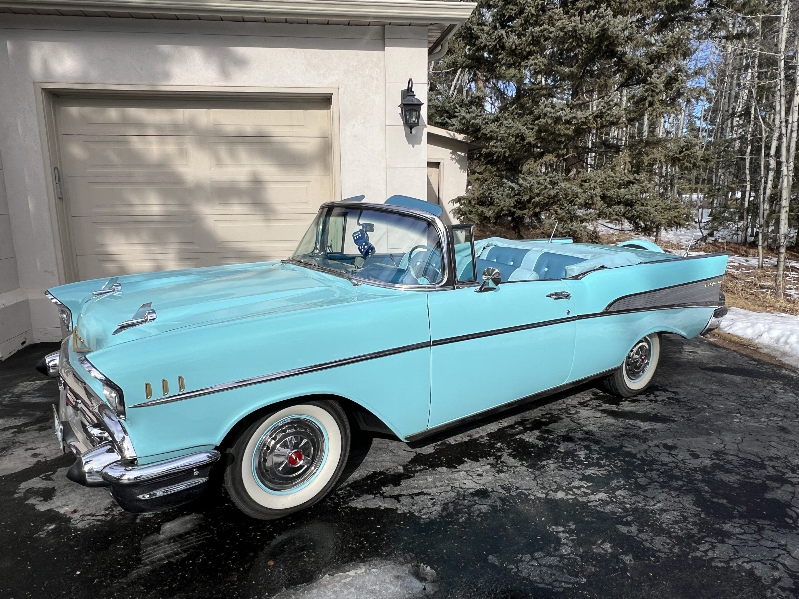 SOLD 1957 Chevrolet Bel Air Convertible